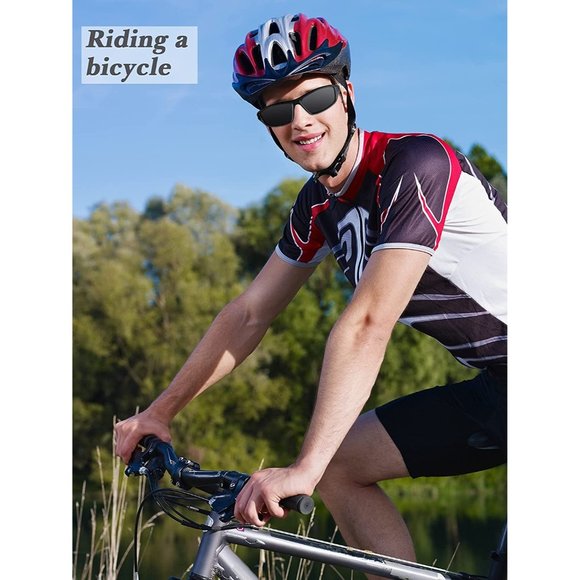 New 6 Pack Polarized Sport Sunglasses for Men Multipack Fit over Sunglas… - Picture 4 of 7